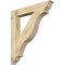 Ekena Millwork Funston Traditional Rough Sawn Bracket, Douglas Fir, 6"W x 44"D x 48"H BKT06X44X48FST01RDF - alternate 1
